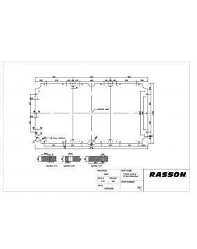 Płyta łupek Rasson 9ft 3-cz 25mm
