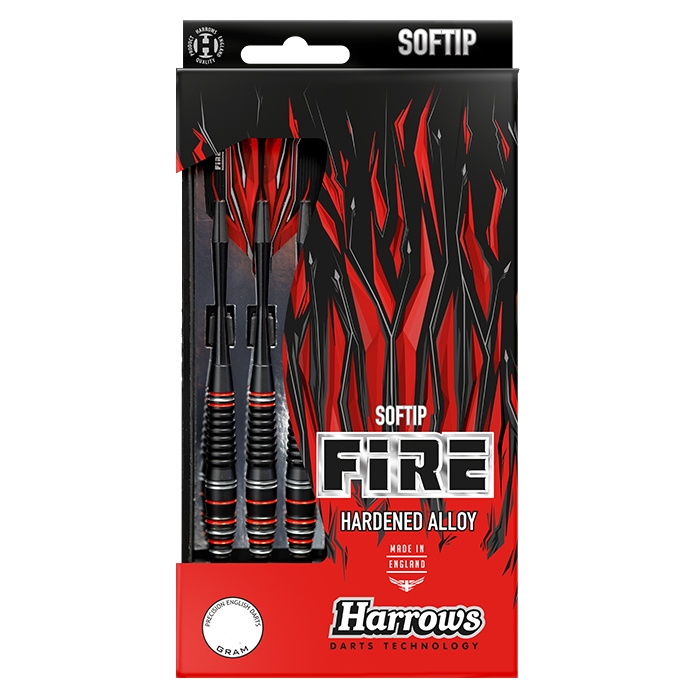 HARROWS rzutka dart FIRE High Grade Alloy softip