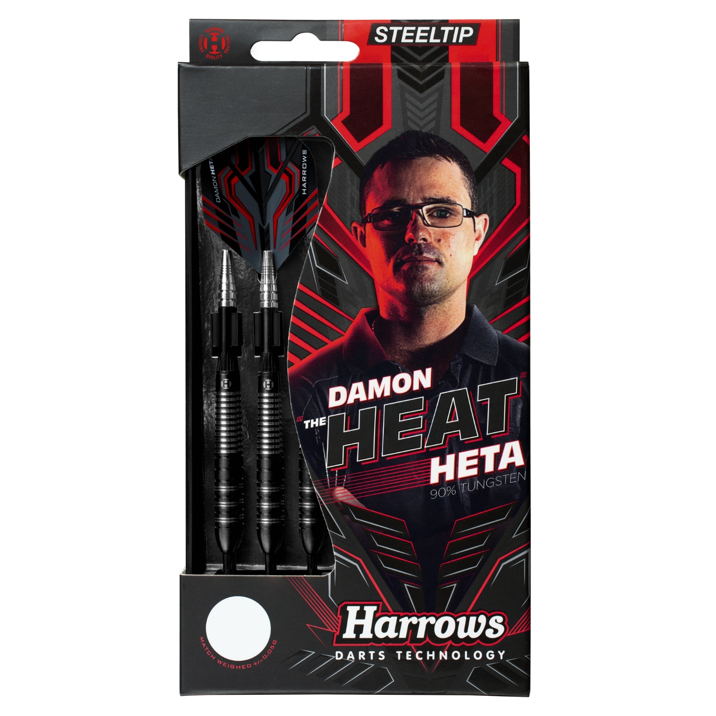 HARROWS rzutka dart DAMON HETA 90% steeltip