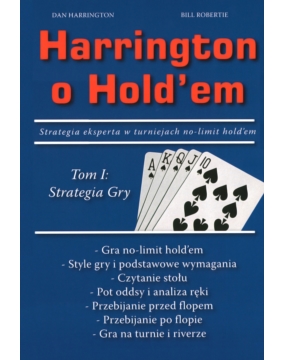 Książka Harrington o Hold`em Tom 1