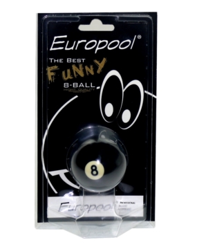 Bila czarna Europool Funny 8-ball 57,2mm