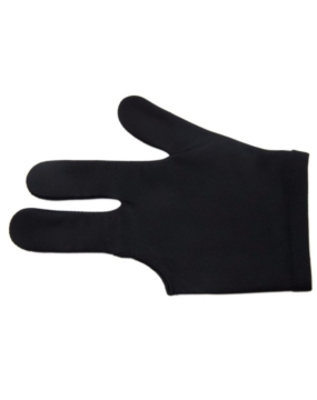 Rękawiczka bilardowa standard 3-palce czarna