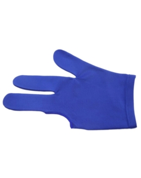 Rękawiczka bilardowa standard 3-palce niebieska