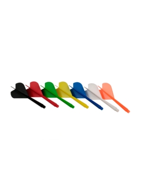 Piórko dart z trzonkiem plastikowym różne kolory