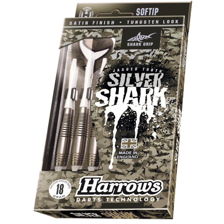 HARROWS rzutka dart SILVER SHARK softip 18g