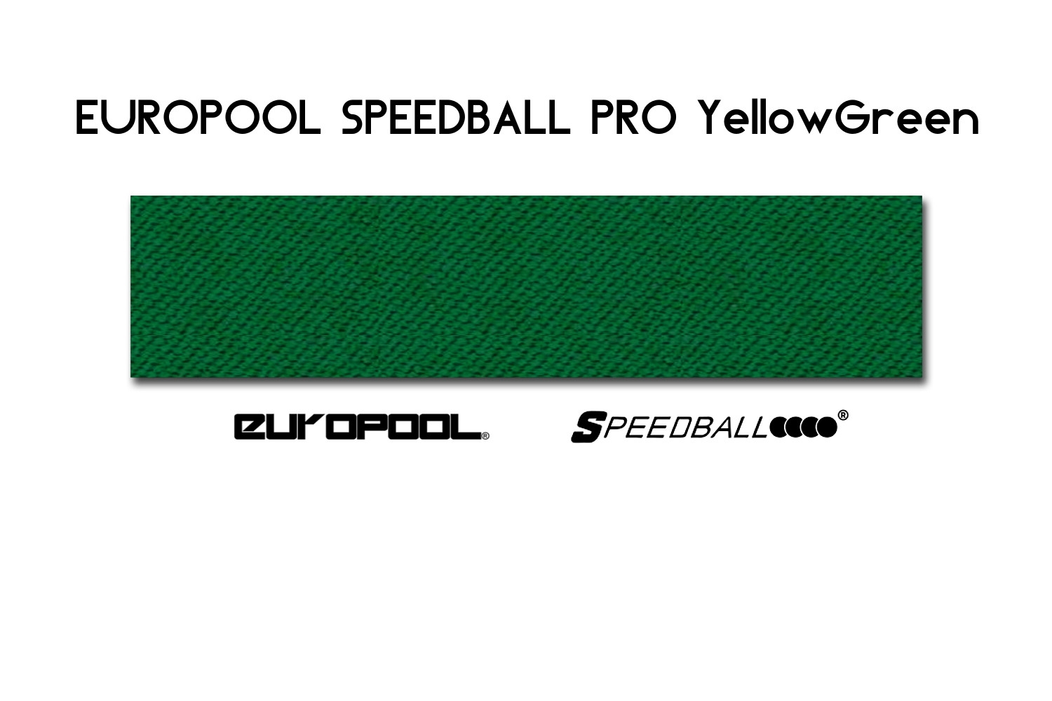 Sukno bilardowe EUROPOOL Speedball PRO YellowGreen